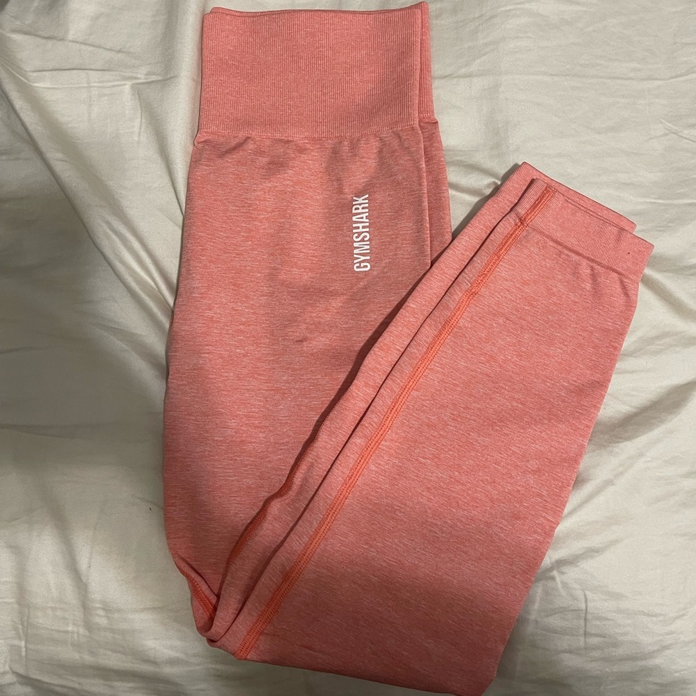 Gymshark Adapt Orange Marl Seamless Leggings